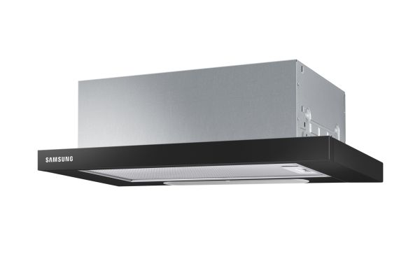 Samsung NK24M1030IB - Hætte - teleskopisk - udsugning & recirculation - sort