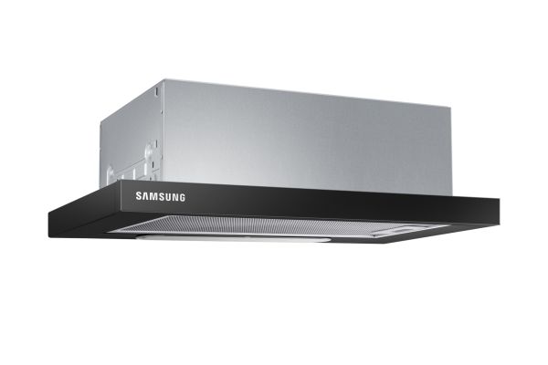 Samsung NK24M1030IB - Hætte - teleskopisk - udsugning & recirculation - sort