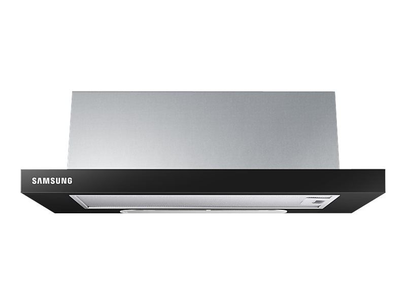 Samsung NK24M1030IB - Hætte - teleskopisk - udsugning & recirculation - sort