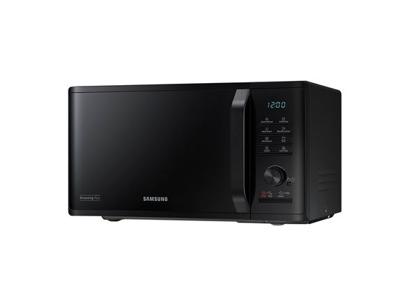 Samsung MG23K3515AK, Bordplade, Grill mikroovn, 23 L, 800 W, Indbygget skærm, LED