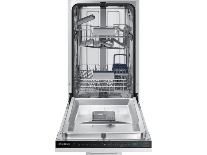 Samsung DW50R4060BB, Fuldt indbygget, Slimline (45 cm), Touch Control, Kurv billede 2
