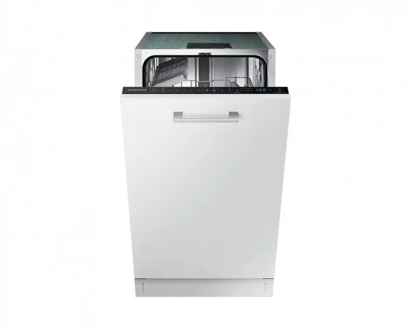 Samsung DW50R4060BB, Fuldt indbygget, Slimline (45 cm), Touch Control, Kurv