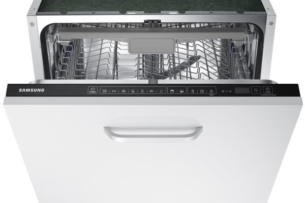 Samsung DW60M6070IB - Opvaskemaskine - til indbygning - Niche - bredde: 60 cm - dybde: 58 cm - højde: 82 cm - hvid billede 3