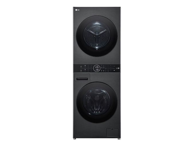 LG WashTower vaskemaskine/tørretumbler WT1210BBF (Sort)
