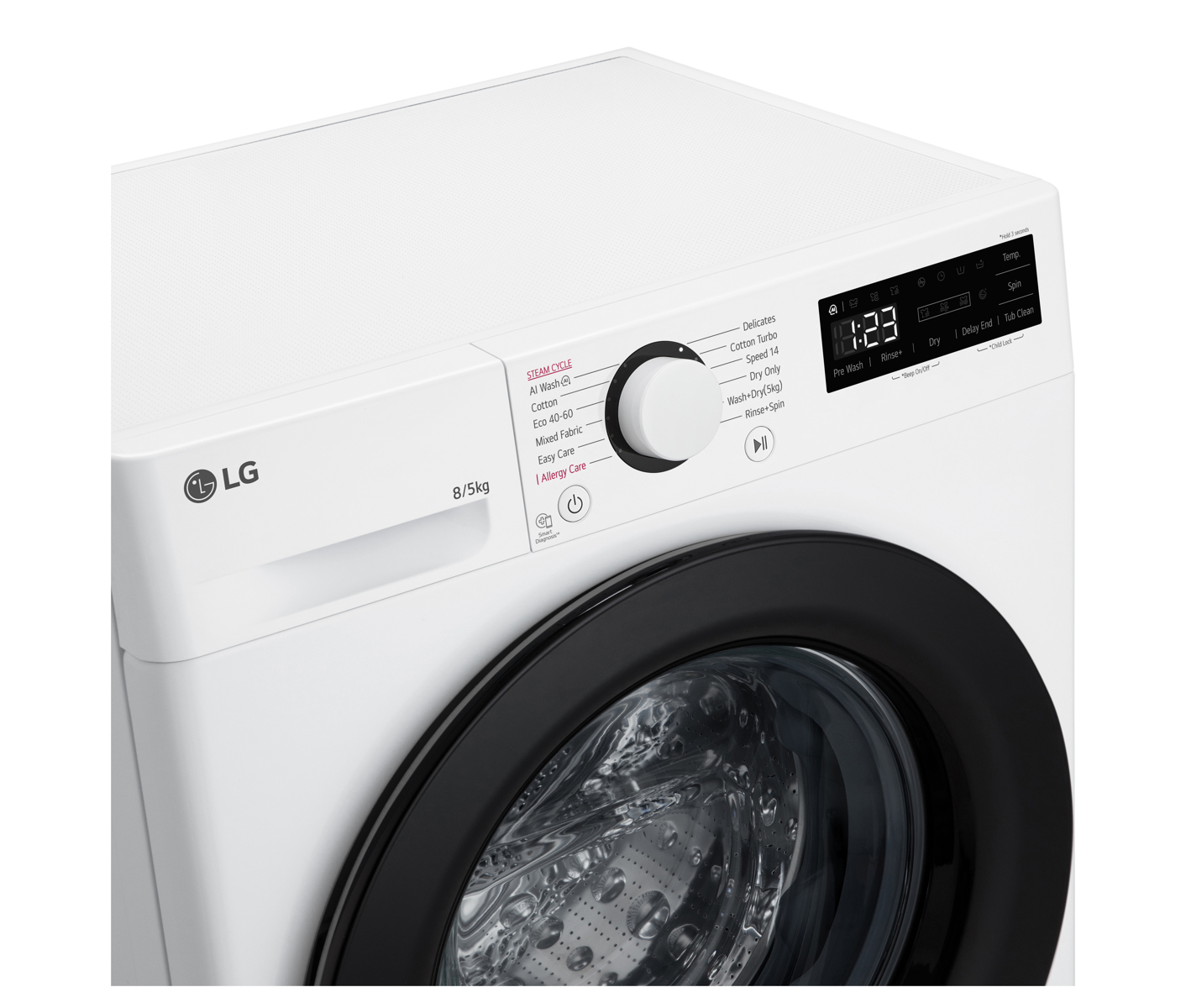 LG F2Y5PRP6W Vaske-tørremaskine billede 4