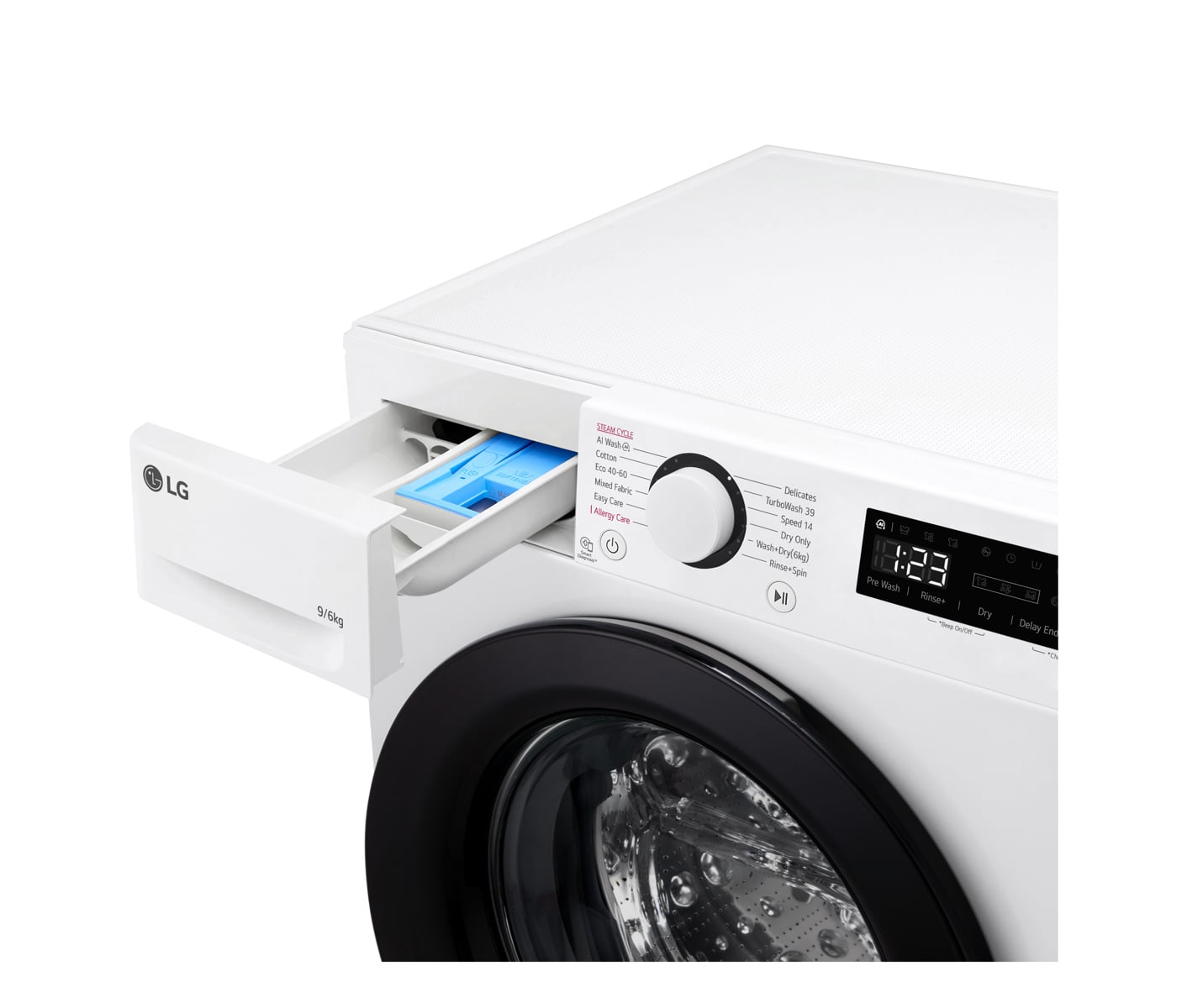 LG F4Y5VRP6WY Vaske-tørremaskine billede 7