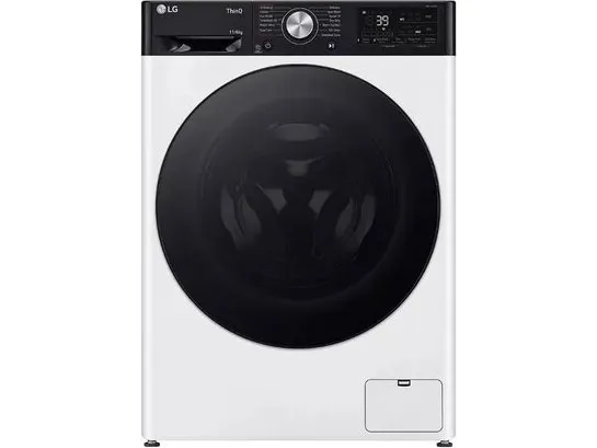 LG Serie R7 F4DR711S2H - Vaske-/ tørremaskine - Wi-Fi - bredde: 60 cm - dybde: 62 cm - højde: 85 cm - frontbetjening - 11 kg - 1400 rpm - hvid