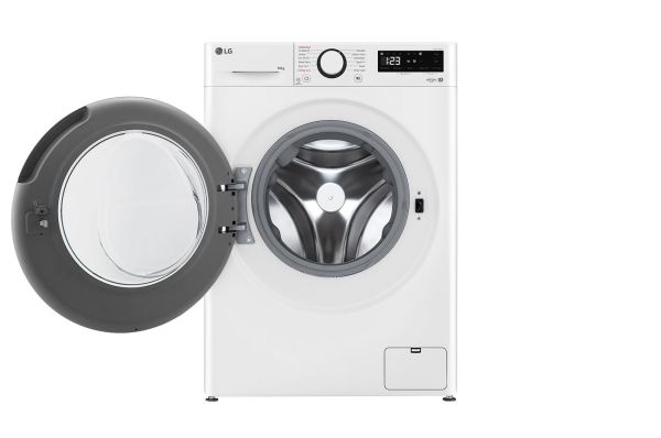 LG F4WR510SBW - Vaskemaskine - bredde: 60 cm - dybde: 62 cm - højde: 85 cm - frontbetjening - 10 kg - 1400 rpm - hvid billede 3