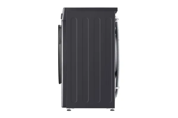 LG V5WD95SLIMB - Vaske-/ tørremaskine - bredde: 60 cm - dybde: 47 cm - højde: 85 cm - frontbetjening - 9 kg - 1200 rpm - mellem sort billede 3