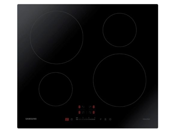 Samsung NZ64H37070K, Sort, Indbygget, Zone induktionskogeplade, Keramisk, 4 zone(s), 4 zone(s) billede 4