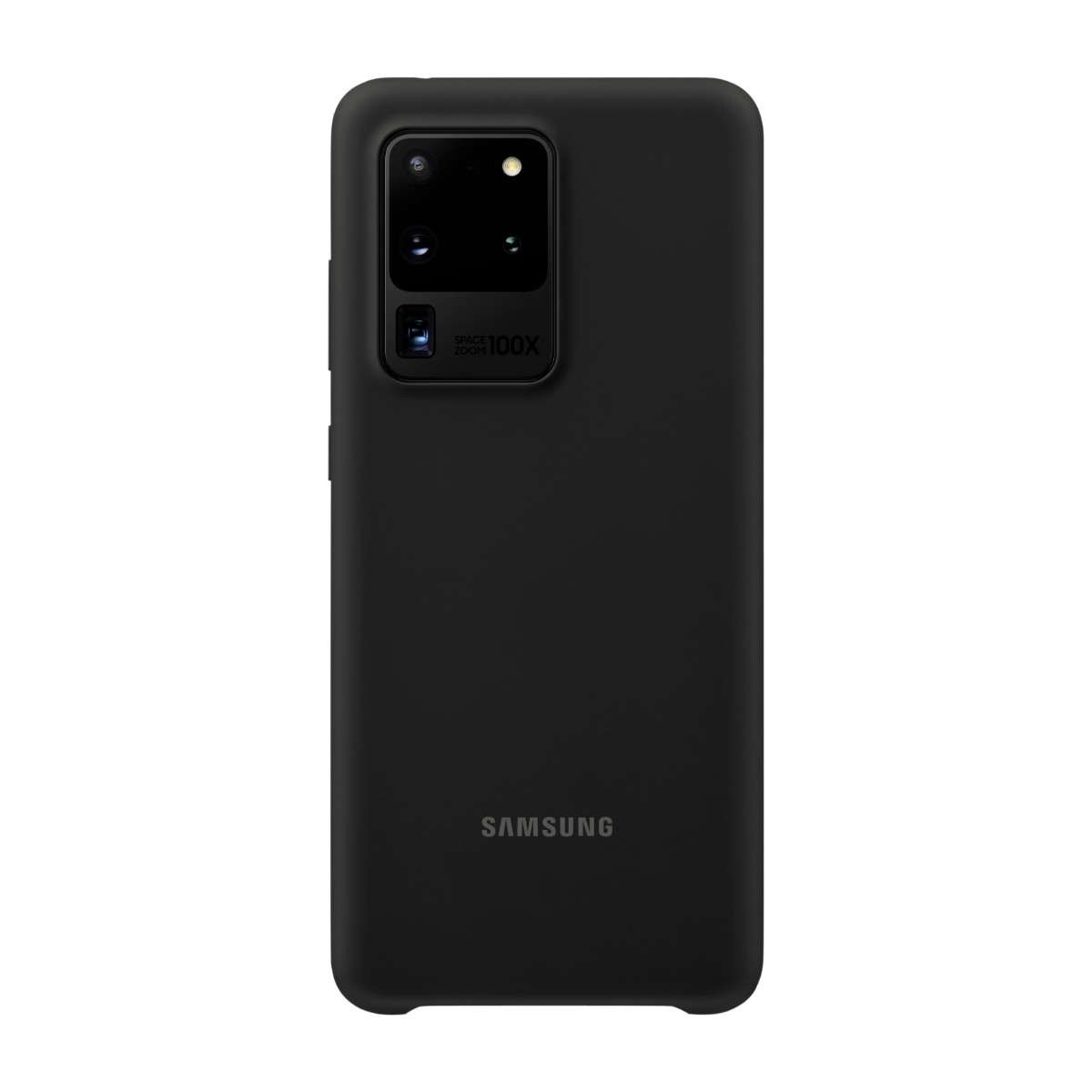 Samsung Silicone Cover Galaxy S20 Ultra, sort billede 1
