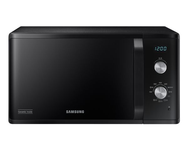 Samsung MG23K3614AK - Mikrobølgeovn med grill - 23 liter - 800 W - sort