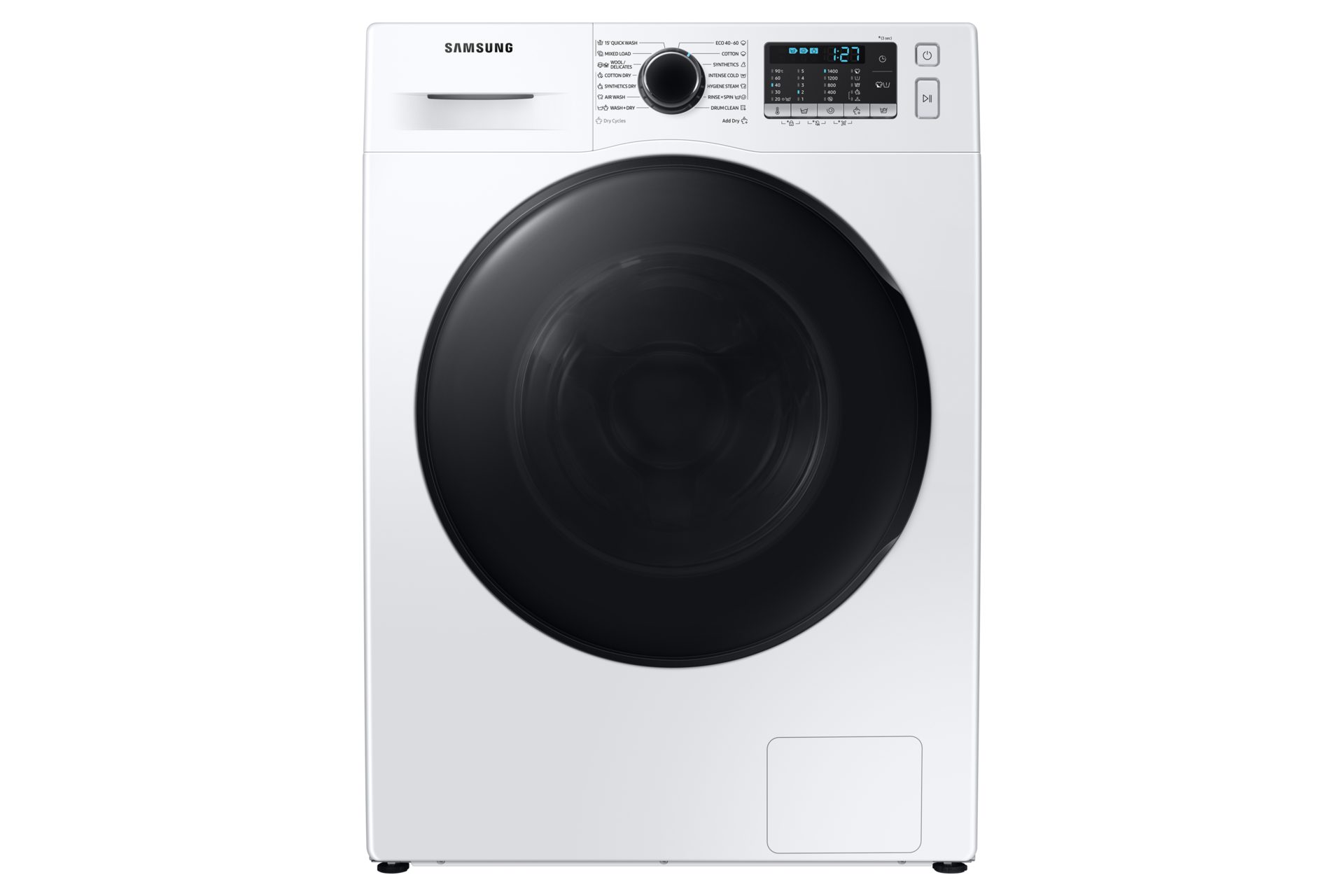 Samsung WD80TA047BT 8/6kg hvid frontbetjent vaske-/tørremaskine