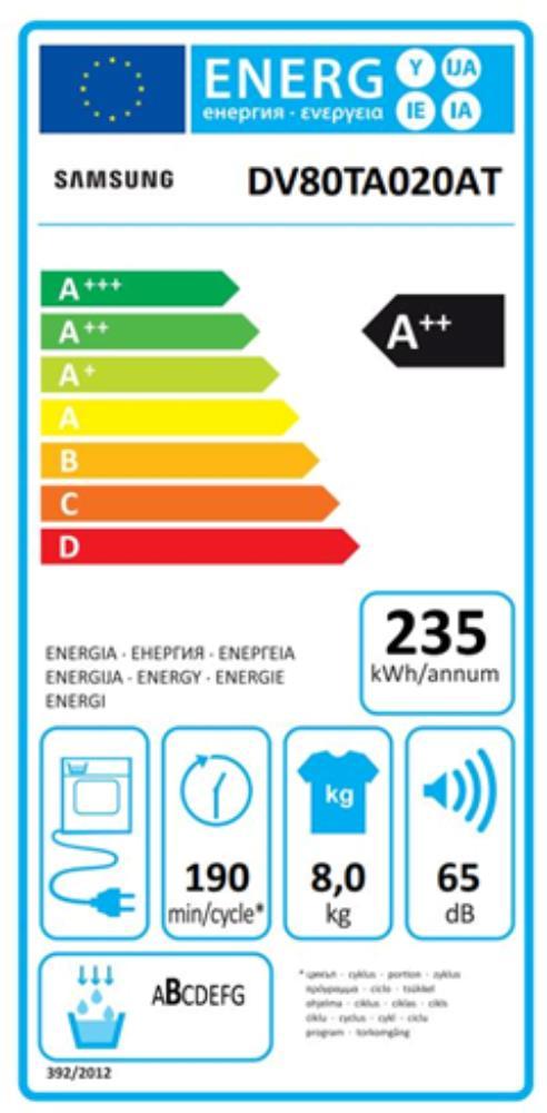 Samsung DV80TA020AT/EE billede 7