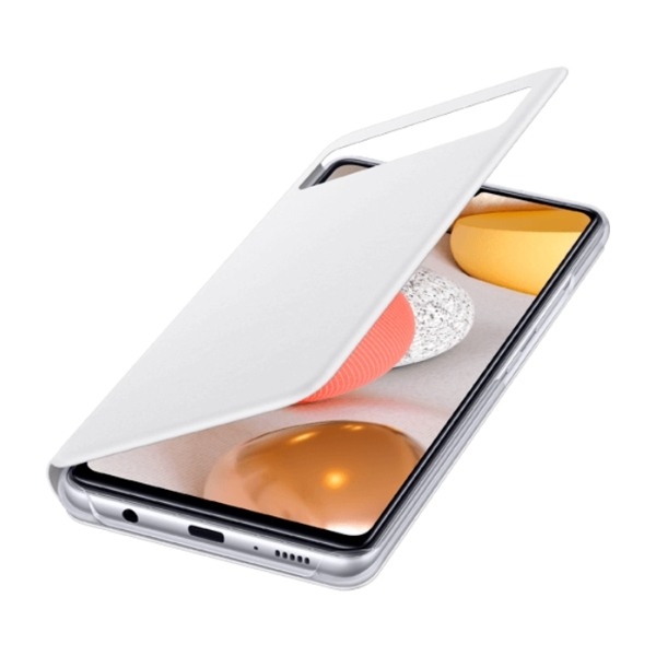SAMSUNG GALAXY A42 5G SMART S VIEW COVER, HVID billede 4