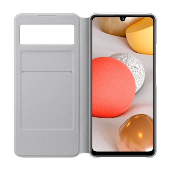 SAMSUNG GALAXY A42 5G SMART S VIEW COVER, HVID billede 2