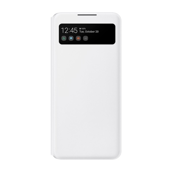 SAMSUNG GALAXY A42 5G SMART S VIEW COVER, HVID billede 1