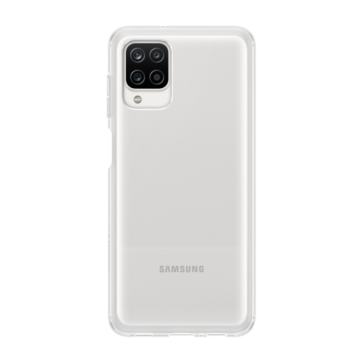 Samsung Galaxy A12 Soft Clear-Cover, gennemsigtig billede 1