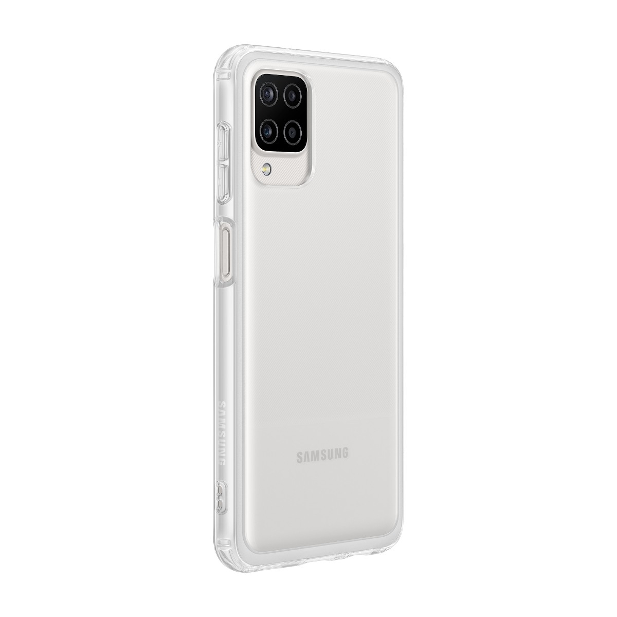 Samsung Galaxy A12 Soft Clear-Cover, gennemsigtig billede 3