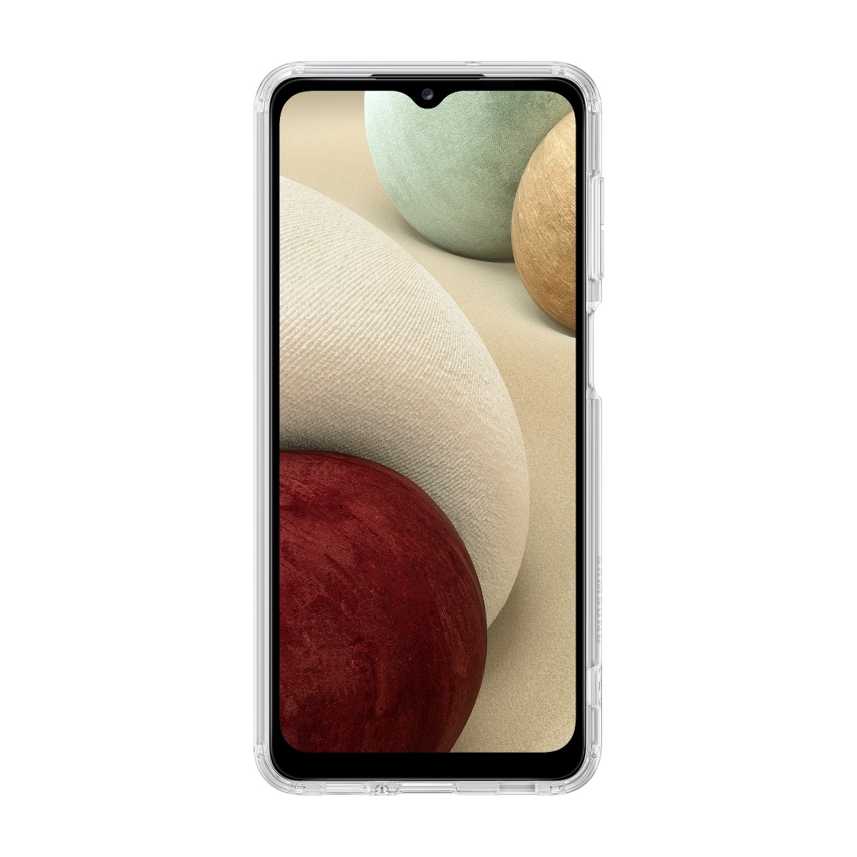 Samsung Galaxy A12 Soft Clear-Cover, gennemsigtig billede 2