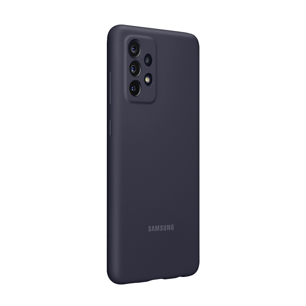 Samsung Galaxy A72 silicone cover, sort billede 3