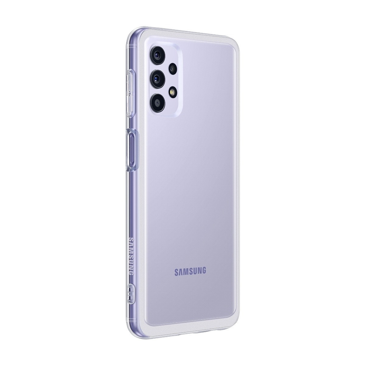 Samsung Galaxy A32 5G Soft Clear Cover, transparent billede 3