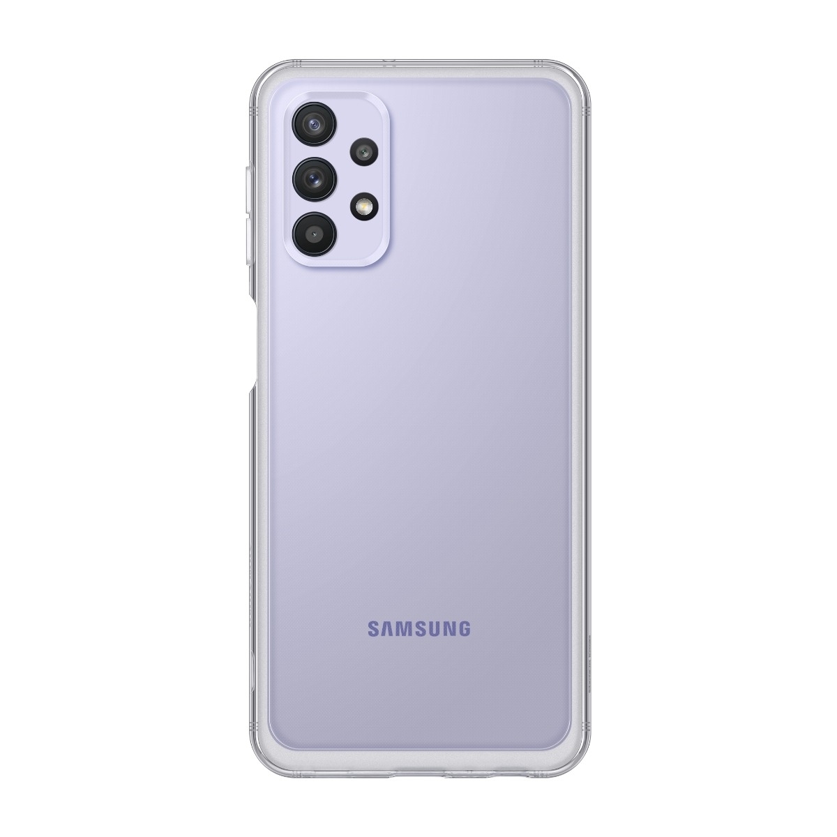 Samsung Galaxy A32 5G Soft Clear Cover, transparent billede 1