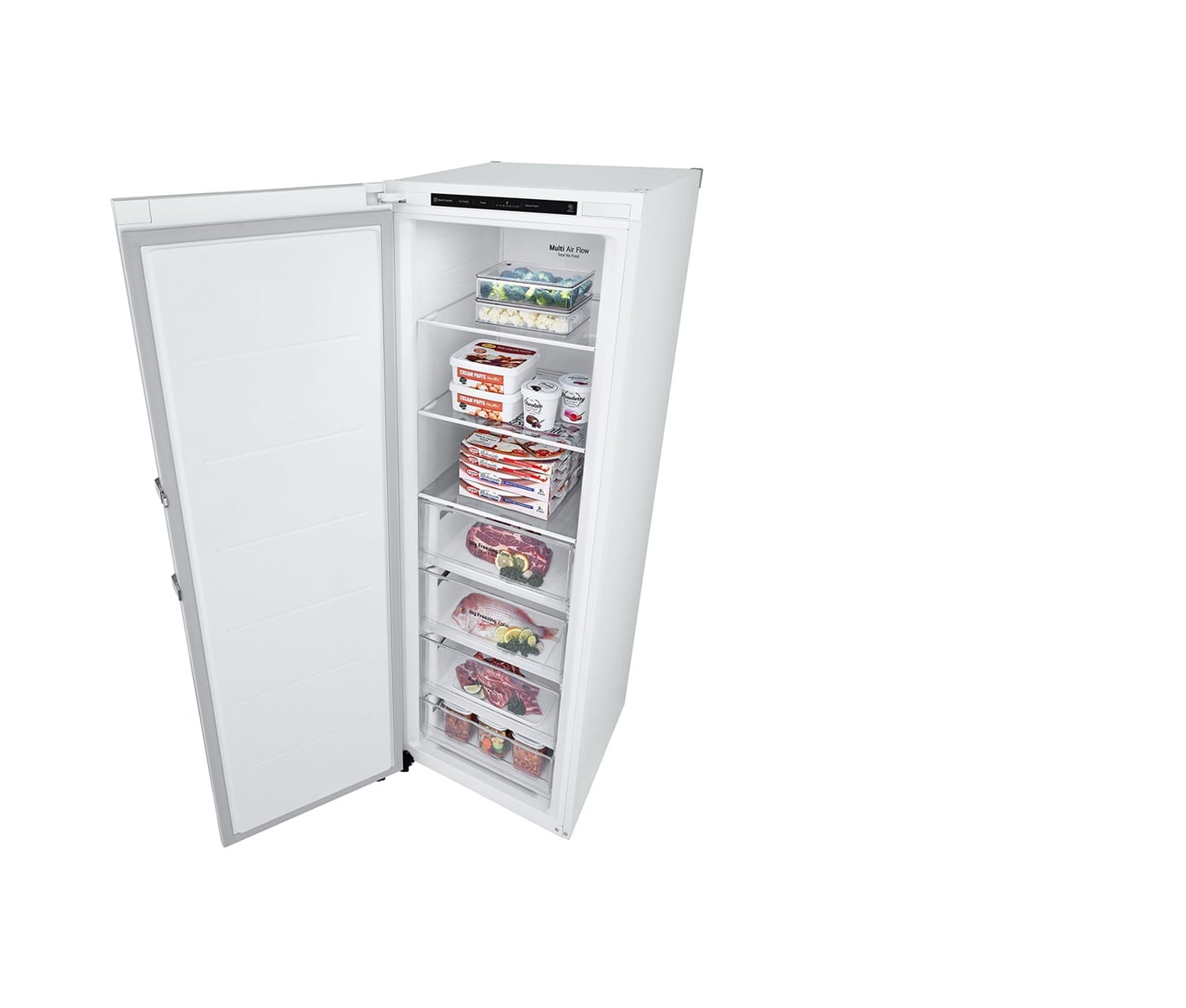 LG GFT41SWGSZ Fritstående fryseskab