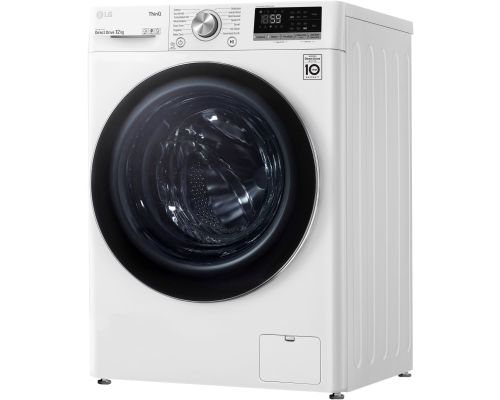 LG K4WV712N1W Frontbetjent vaskemaskine billede 1