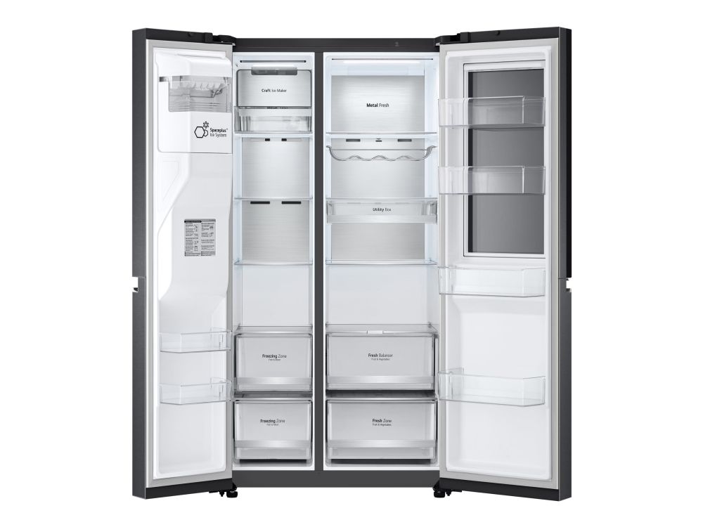 LG InstaView Side-by-side GSXV90MCDE (sort)