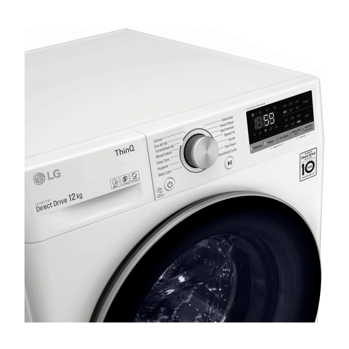 LG F4WV712N1W vaskemaskine