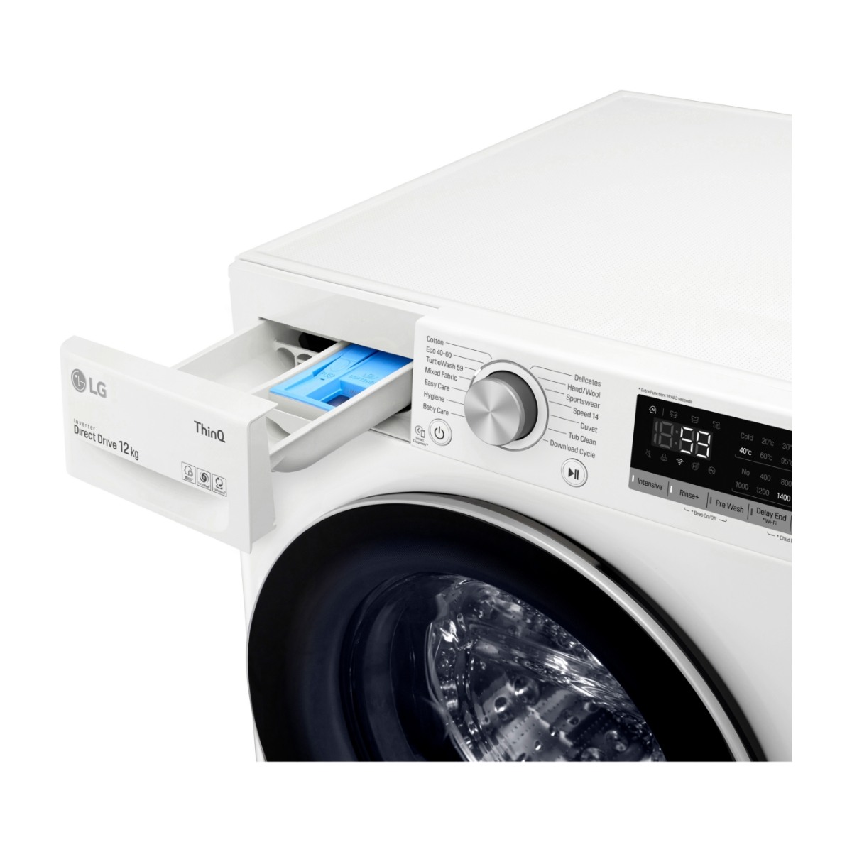 LG F4WV712N1W vaskemaskine