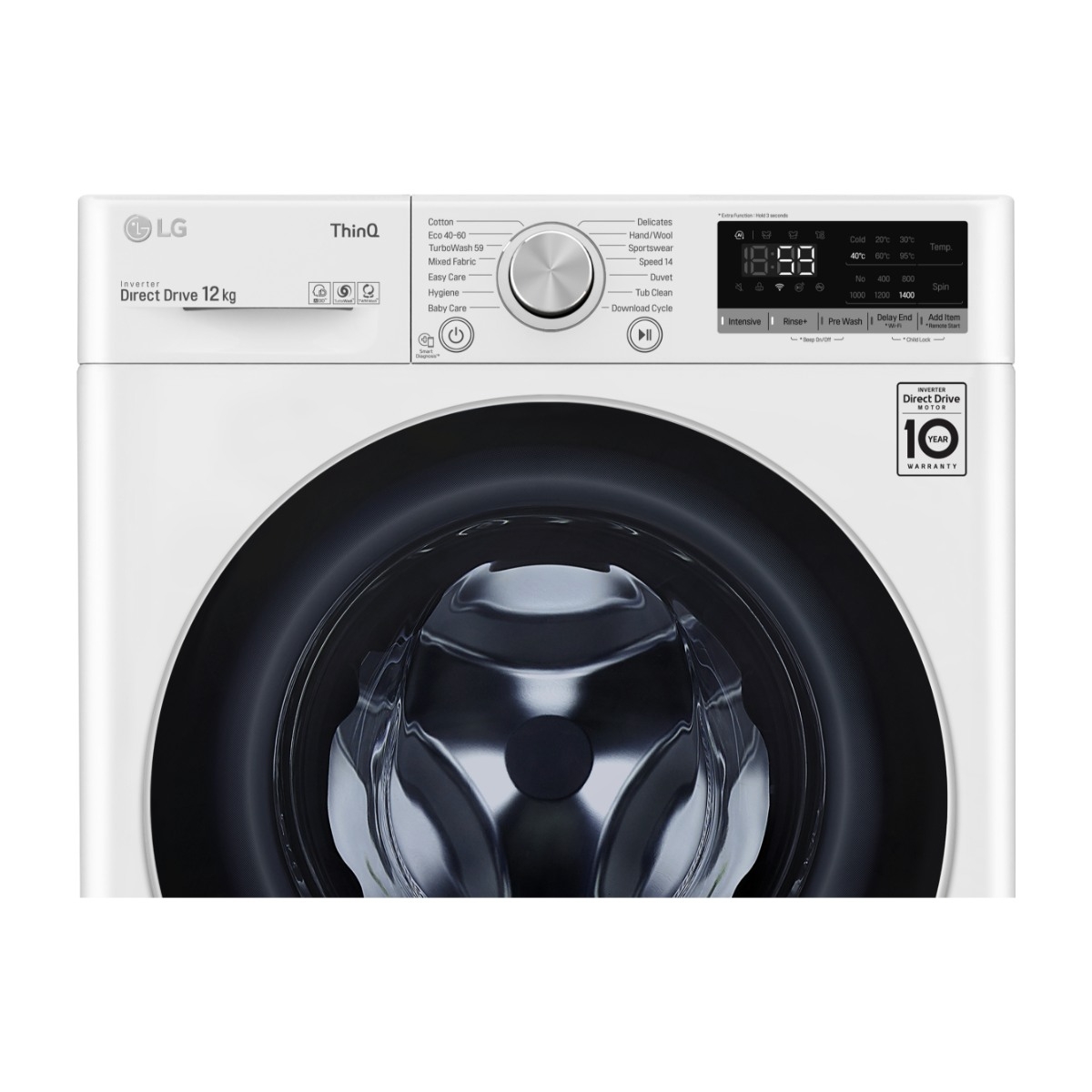 LG F4WV712N1W vaskemaskine