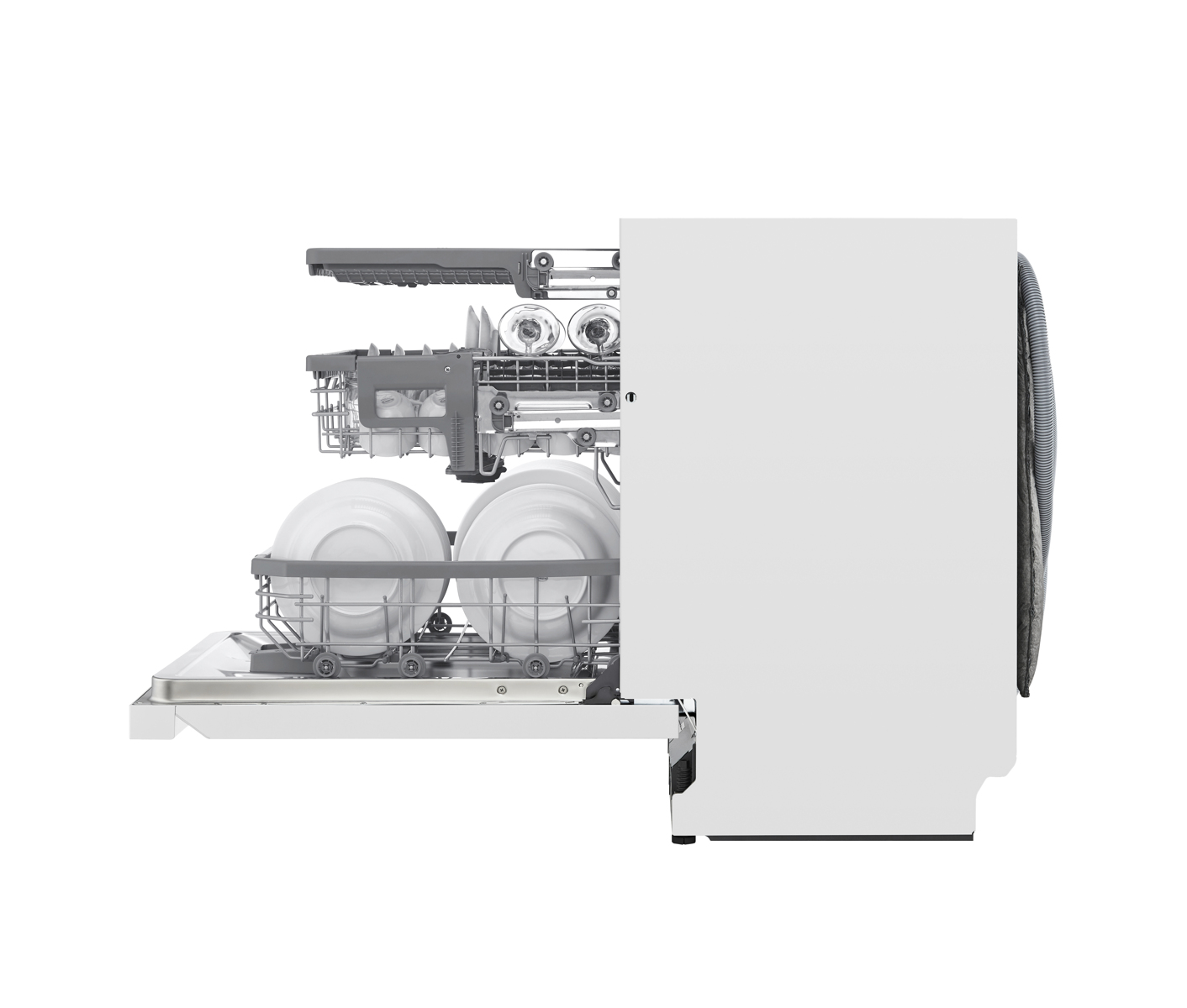 LG SDU5571HW Opvaskemaskine med damp