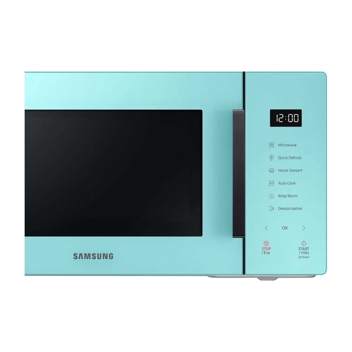 Samsung Bespoke MS23T5018AN/EE mikroovn, Clean Mint