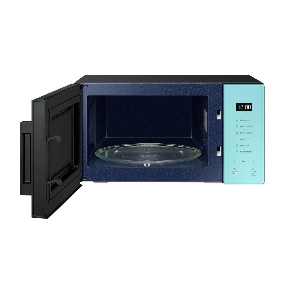Samsung Bespoke MS23T5018AN/EE mikroovn, Clean Mint