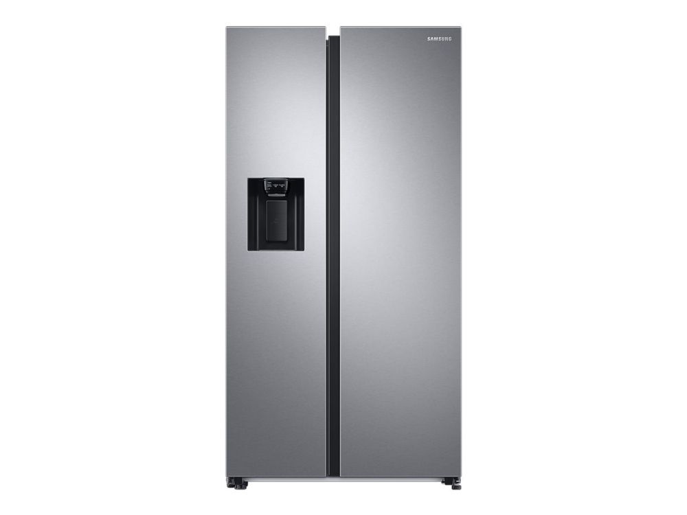 Samsung RS8000NC RS6GA884CSL - Køleskab/fryser - side-by-side med vanddispenser, isdispenser - bredde: 91.2 cm - dybde: 71.6 cm - højde: 178 cm - 635 liter - Klasse C - rustfritstål look