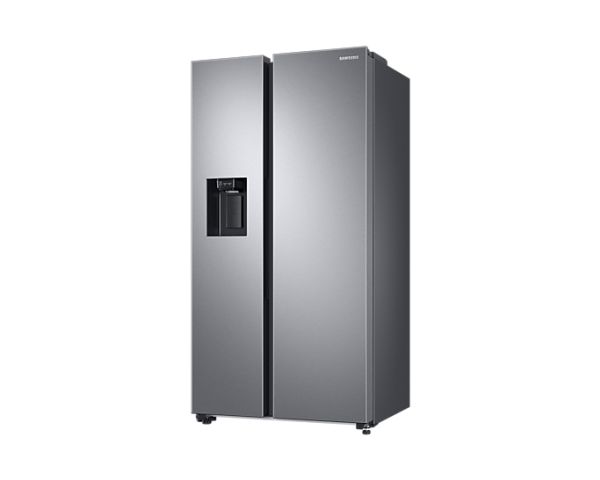 Samsung RS8000NC RS6GA884CSL - Køleskab/fryser - side-by-side med vanddispenser, isdispenser - bredde: 91.2 cm - dybde: 71.6 cm - højde: 178 cm - 635 liter - Klasse C - rustfritstål look