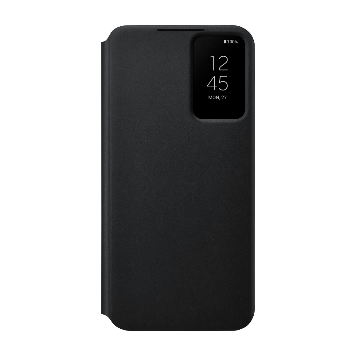 Samsung Galaxy S22+ Clear View Cover, sort billede 1