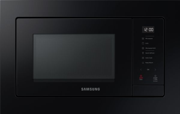 Samsung MG23A7318CK - Mikrobølgeovn med grill - til indbygning - 23 liter - 800 W billede 3