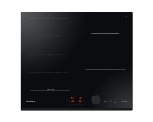 Samsung NZ64B6058GK, Sort, Indbygget, 59 cm, Zone induktionskogeplade, Glas, 4 zone(s) billede 3
