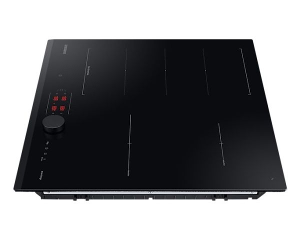 Samsung NZ64B6058GK, Sort, Indbygget, 59 cm, Zone induktionskogeplade, Glas, 4 zone(s) billede 4