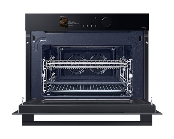 Samsung NQ5B6753CAK - Kombinationsovn - til indbygning - Wi-Fi - niche - bredde: 56 cm - dybde: 54.9 cm - højde: 44.6 cm - med selv-rengøring - ren sort