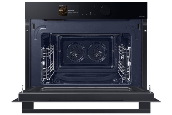 Samsung NQ5B6753CAK - Kombinationsovn - til indbygning - Wi-Fi - niche - bredde: 56 cm - dybde: 54.9 cm - højde: 44.6 cm - med selv-rengøring - ren sort