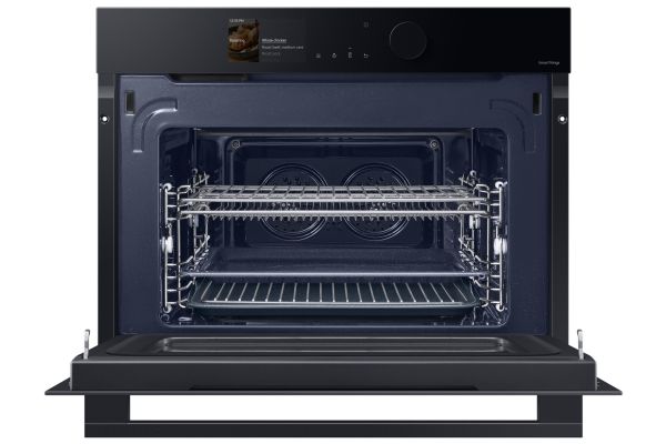 Samsung NQ5B6753CAK - Kombinationsovn - til indbygning - Wi-Fi - niche - bredde: 56 cm - dybde: 54.9 cm - højde: 44.6 cm - med selv-rengøring - ren sort