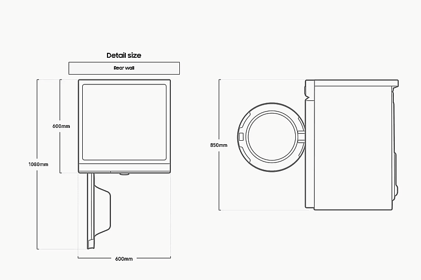 Samsung DV90BBA245ABEE billede 6