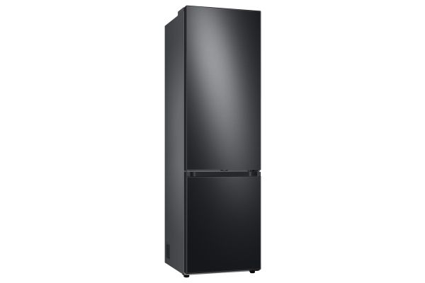 Samsung RB38C7B6BB1, 387 L, SN-T, 8 kg/24t, B, Frisk zone, aflukke, Sort