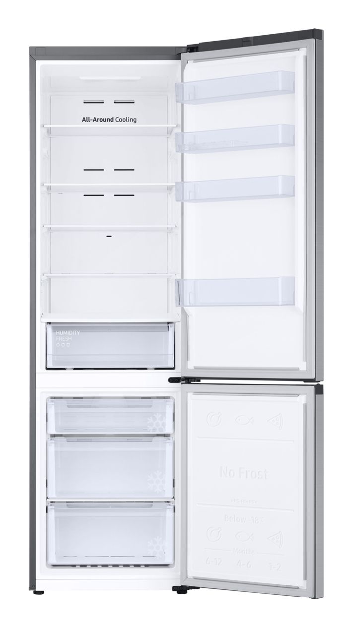 Samsung RL38C600CSA, 390 L, No Frost (køleskab), SN-T, 8 kg/24t, C, Rustfrit stål billede 3