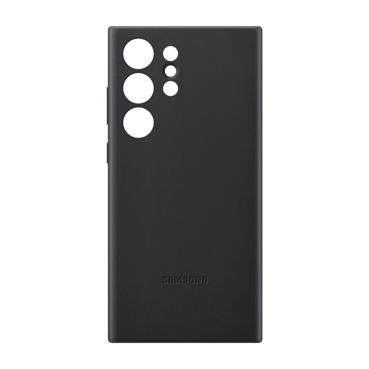 Samsung Galaxy S23 Ultra læder-cover, sort billede 1