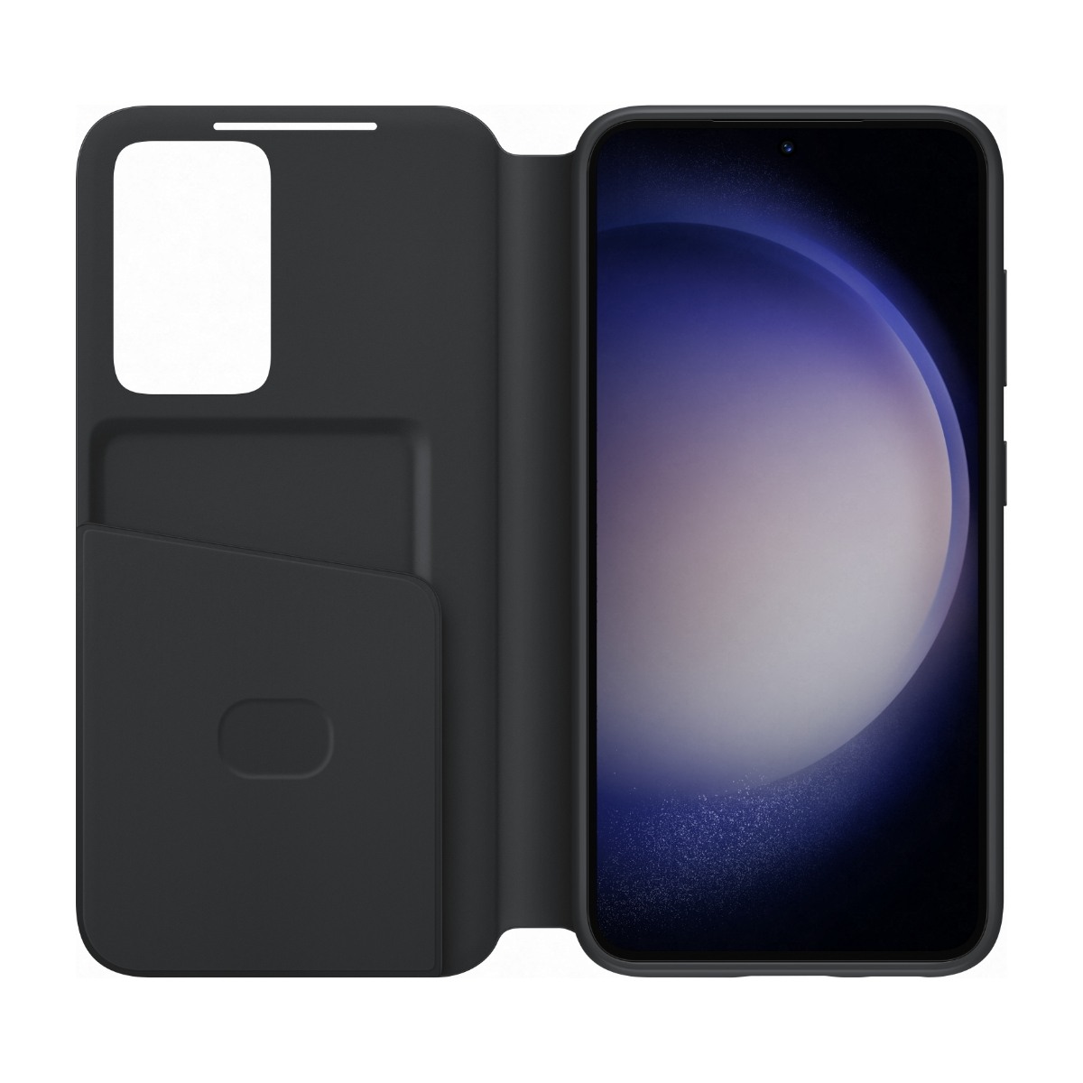 Samsung Galaxy S23 Smart View Wallet Cover, black billede 3